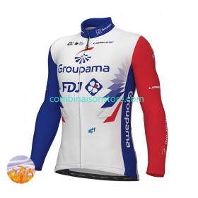Maillot Hiver Thermal Fleece 2022 Groupama-FDJ N001